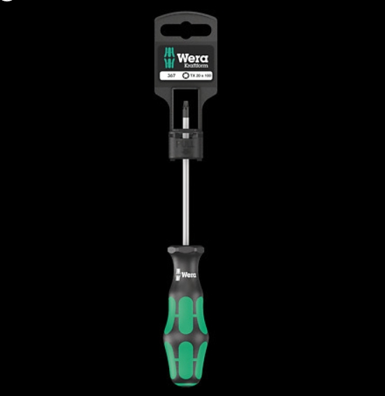 WERA/维拉 367 SB TORX-梅花螺丝刀吊卡装 05100064001
