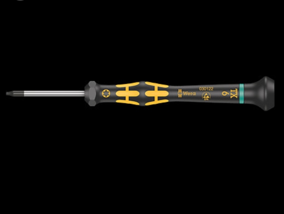 WERA/维拉 1567 TORX Micro 防静电精密螺丝刀 TX 6x40 05030122001