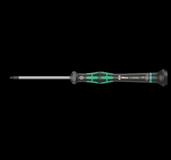 WERA/维拉 2067 TORX BO Micro 精密梅花螺丝刀 TX 20x60 05118054001