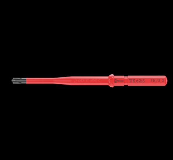 WERA/维拉 穿心十字绝缘螺丝刀杆Kraftform Kompakt VDE 62 iS PH/S # 1 x 157 mm TIE 05006516001