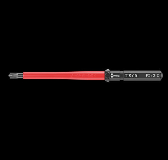 WERA/维拉 穿心十字绝缘螺丝刀杆Kraftform Kompakt VDE 65 i PZ/S # 1 x 157 mm TIE 05006528001