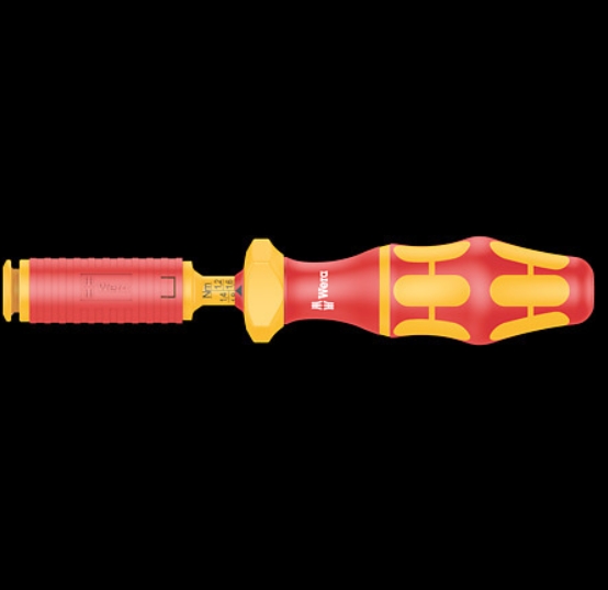 WERA/维拉 7400系列 Kraftform VDE可调式扭矩螺丝刀 7440 VDE 0,3-1,2 Nm 05074752001