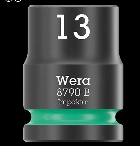 WERA/维拉 3/8”套筒8790 B Impaktor 3/8