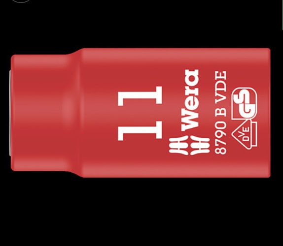 WERA/维拉 8790 B VDE 绝缘套筒 SW 14,0Zyklop 3/8