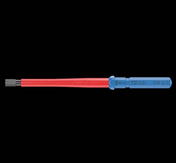 WERA/维拉 内六角绝缘螺丝刀杆Kraftform Kompakt VDE 64 i 3,0 x 157 mm TIE 05006519001