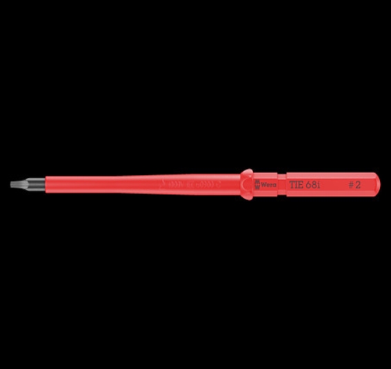 WERA/维拉 四方绝缘螺丝刀杆Kraftform Kompakt VDE 68 i # 1 x 157 mm TIE 05006543001