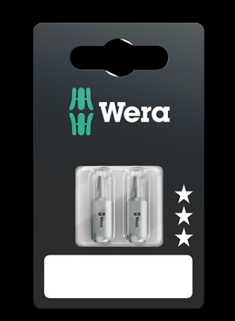 WERA/维拉 851/1 RZ SB 十字批头 851/1 RZ PH 2 x PH 2x25; 05135005001