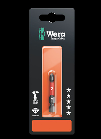 WERA/维拉 851/4 IMP DC SB PH 3 展示用批头 851/4 IMP DC 1 x PH 3x50; 05073957001