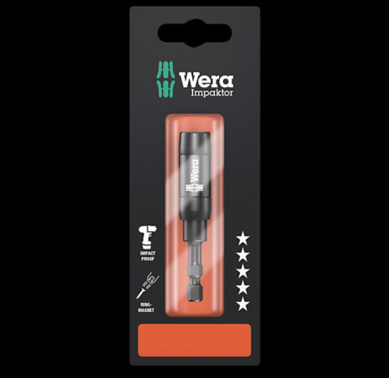 WERA/维拉 897/4 IMP R SB 展示用批头 897/4 Impaktor R 1 x 1/4