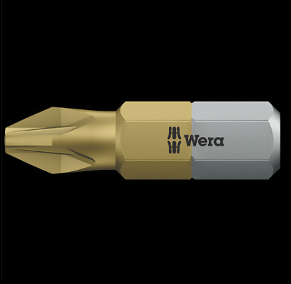 WERA/维拉 855/1 TiN PZ 米字批头 PZ 2x25 05480222001