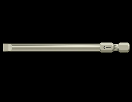 WERA/维拉 3800/4 不锈钢一字批头 1.0x5.5x89 05071080001