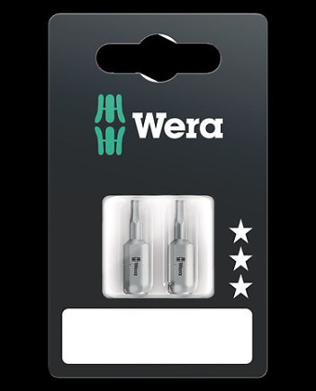 WERA/维拉 840/1 Z 增强型内六角批头 6,0 x 25 mm SB 05073055001