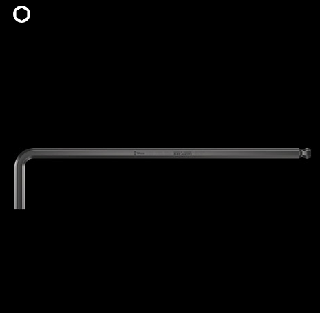 WERA/维拉 950 PKL inch 加长型内六角扳手 1/8''x126 05022072001