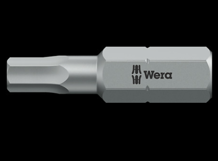 WERA/维拉 840/1 Z Hex-Plus BO 六角批头 6.0x25 05056346001