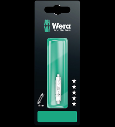 WERA/维拉 9507 4in1 四合一批头 05073202001