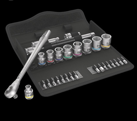 WERA/维拉 8100 SB 10 Zyklop棘轮扳手组套 05004050001