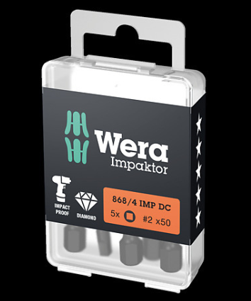 WERA/维拉 868/4 IMP DC 方形批头 # 3x50 05057672001
