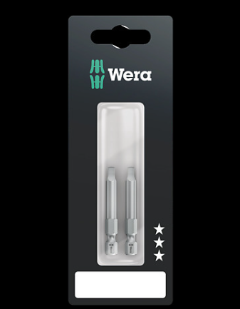 WERA/维拉 868/4 Z 内四方螺丝批头 # 2 x 50 mm SB 05073077001