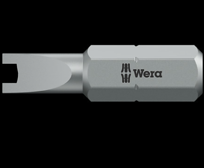 WERA/维拉 857/1 Z Spanner 双孔批头 10x25 05057153001