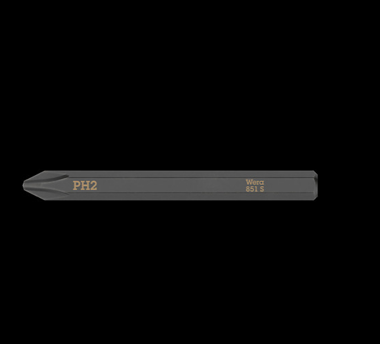 WERA/维拉 十字批头851 S PH 2 x 70 mm 05018161001