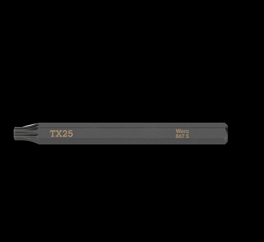 WERA/维拉 梅花批头867 S TORX 40 x 70 mm 05018170001