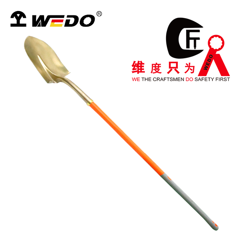 WEDO/维度 防爆纤维柄弯颈长裤锁箍尖锹 AL2019-1002