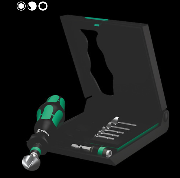 WERA/维拉 845/8 批头式工具 05104655001