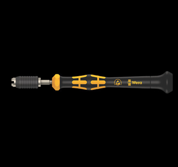 WERA/维拉 1460系列 Kraftform Micro ESD可调式扭矩螺丝刀，带快速拆装，0,05-0,11 Nm； 05074810001