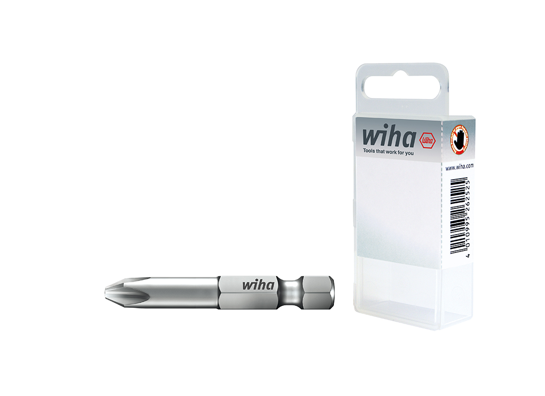 WIHA/威汉 盒装专业批头 2只装E6.3x70mm 38715