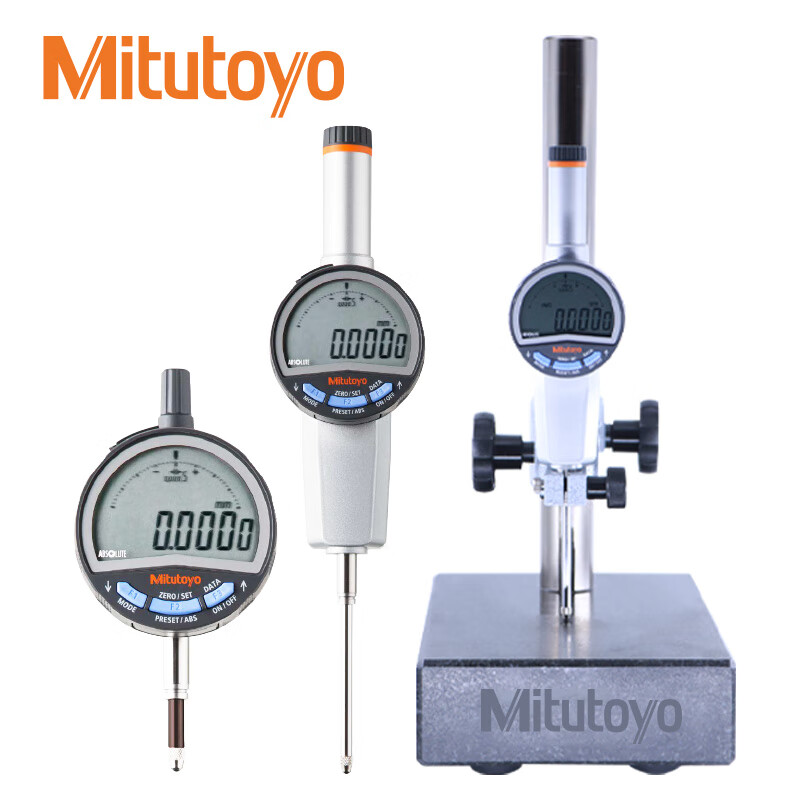 Mitutoyo/三丰 数显千分表 543-720B 0-25.4*0.001mm 平型后盖、不含第三方检测