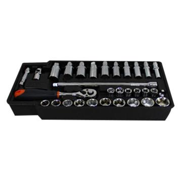 钢盾 10mm系列套筒套装 S025022