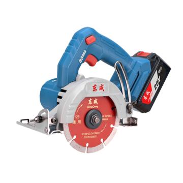 Dongcheng/东成 充电式无刷石材切割机 DCZE125B