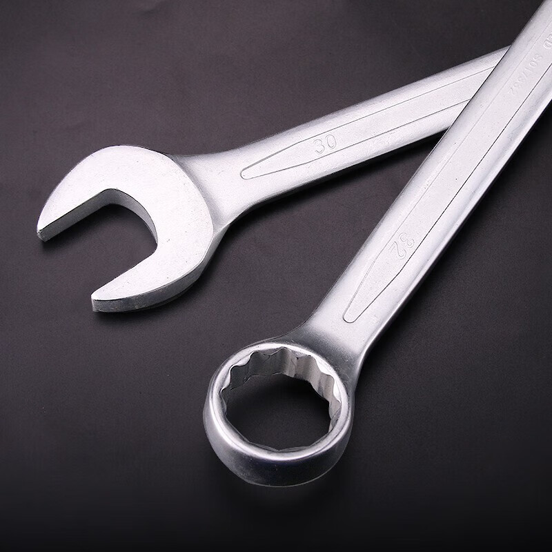 钢盾 欧式凹筋两用扳手 S017307