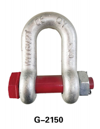 DAYAN/大雁 电镀锌 G-2150美式模锻卸扣 DX 7/16