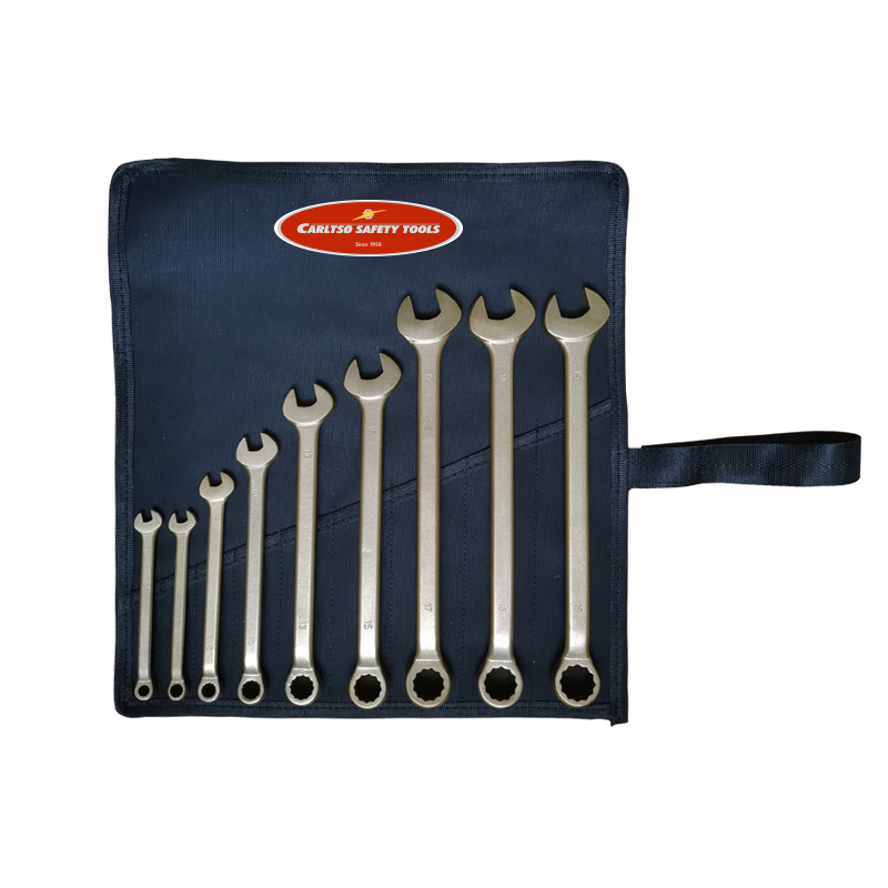 CARLTSOE/卡索 防爆两用扳手组套9件套 206KIT-9A