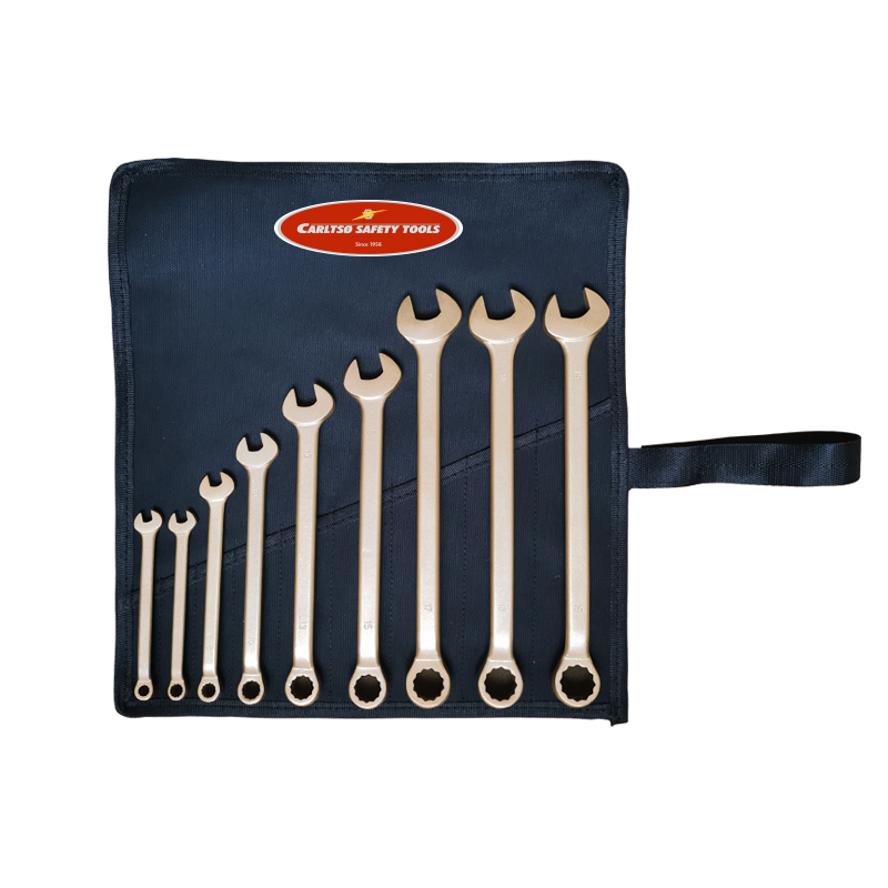 CARLTSOE/卡索 防爆两用扳手组套9件套 206KIT-9B