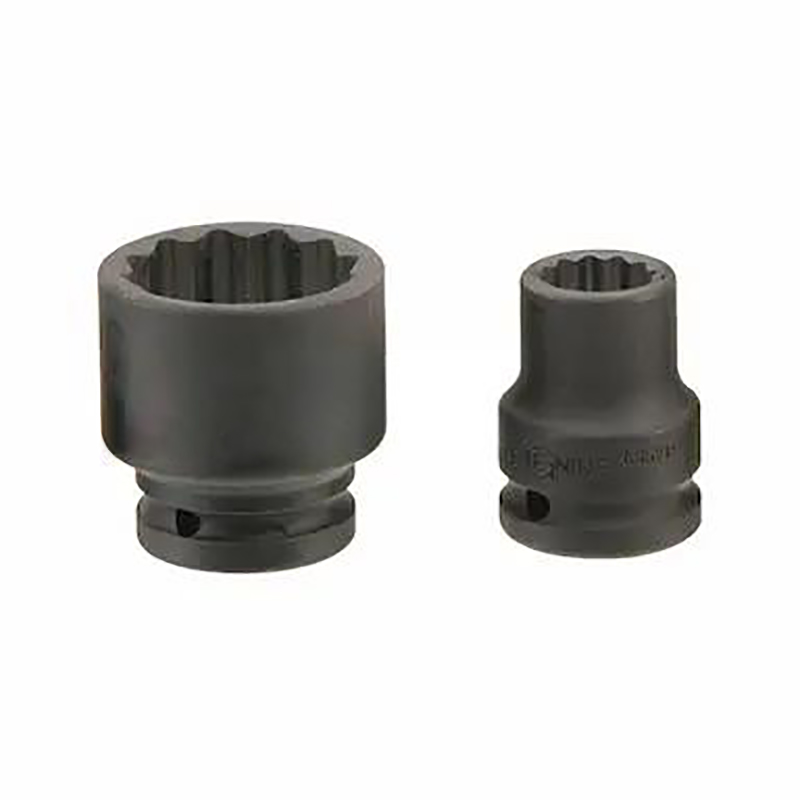 GENIUS/天赋 1/2″公制气动薄壁12角套筒（铬钼钢） 453808