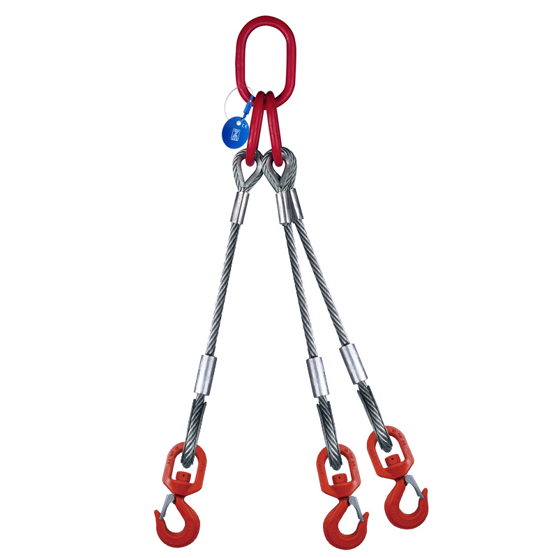 SPM/萨佩姆 三腿成套压制钢丝绳索具 SPM02-5123 06