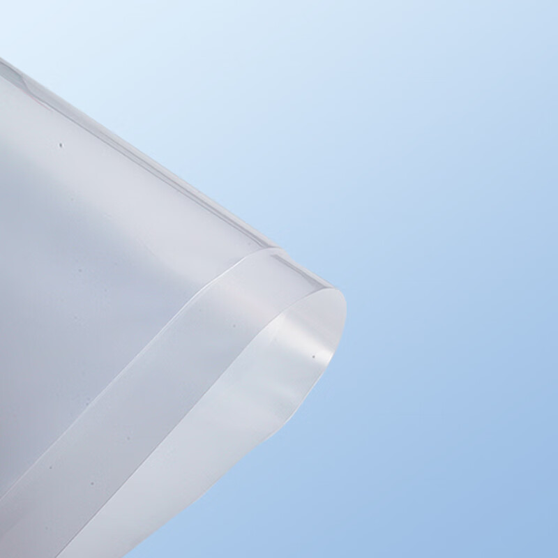 新绿天章9099 按扣文件袋 A4 16C 透明 10个/包