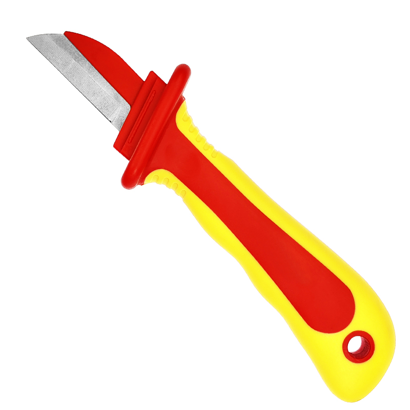 TS/拓信 VDE绝缘带护套直刃电缆刀 1801004