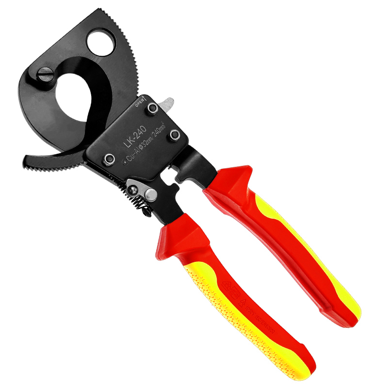 TS/拓信 VDE绝缘棘轮式电缆剪 1135380