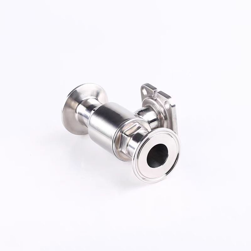 HONGKANG/宏康 304高平台快装卫生级带支架直通球阀 Q81F-16P-DN15