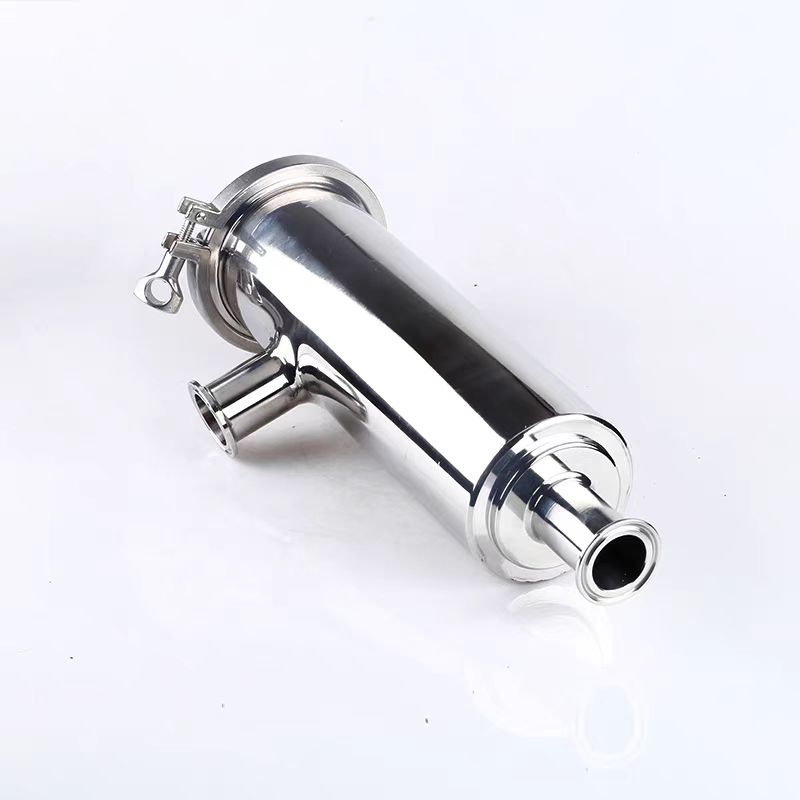 HONGKANG/宏康 304食品级卡箍式快装角式过滤器 GL81W-16P-DN80 目数100