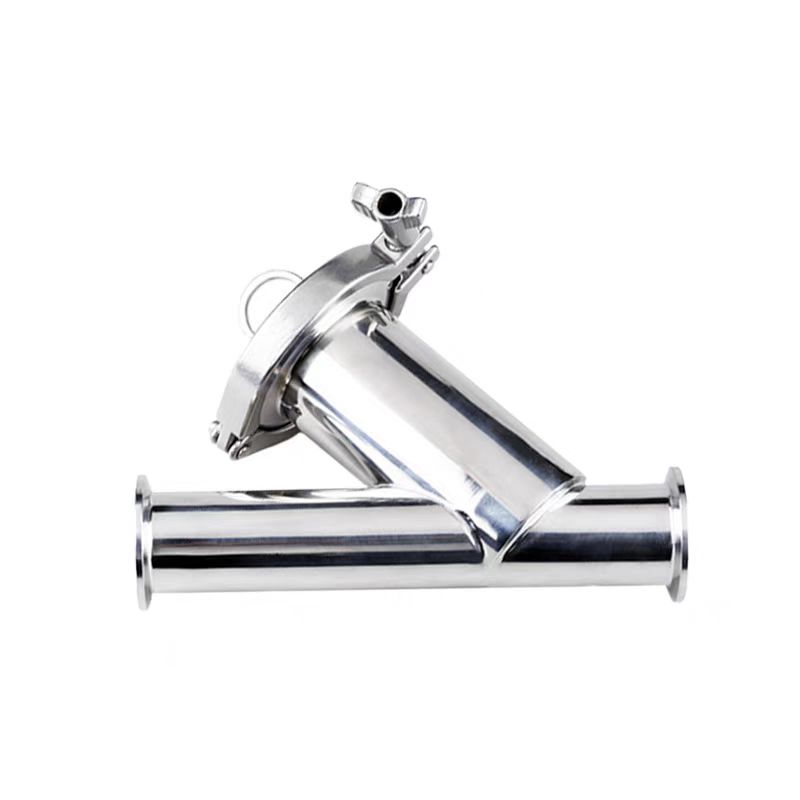 HONGKANG/宏康 304卫生级卡箍式快接直通过滤器 GL81W-16P-DN80 目数100