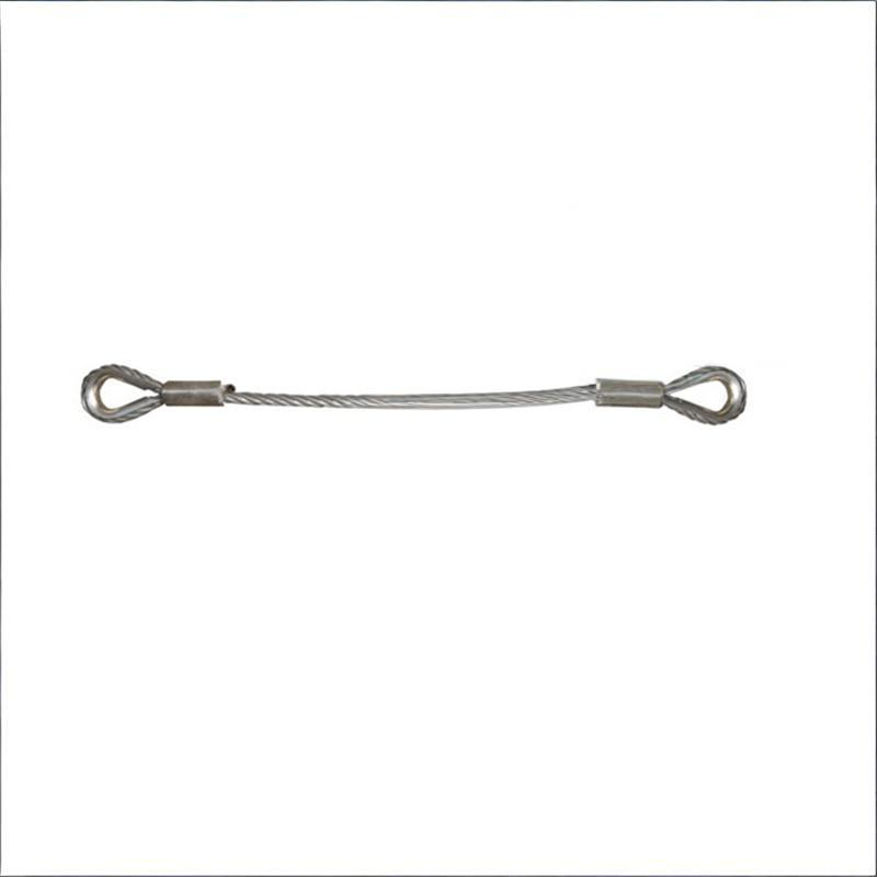 PPU/品尔优 标准型双环压制麻芯钢丝绳索具 UZF18-2.9t -2m