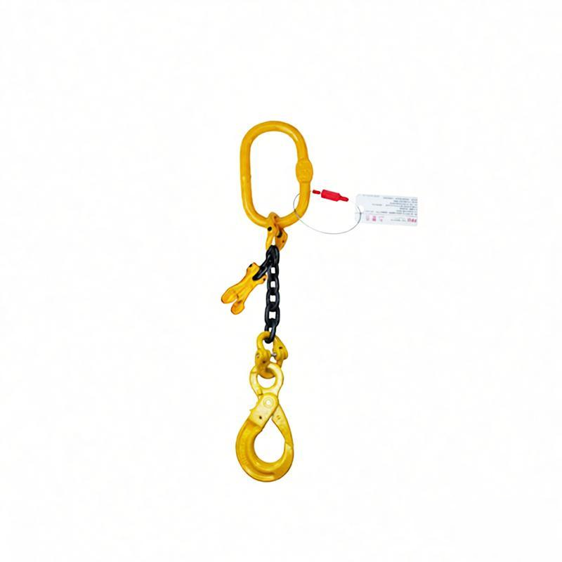 PPU/品尔优 单腿链条成套索具(眼型安全钩) UCR1-06-1.12t -1m