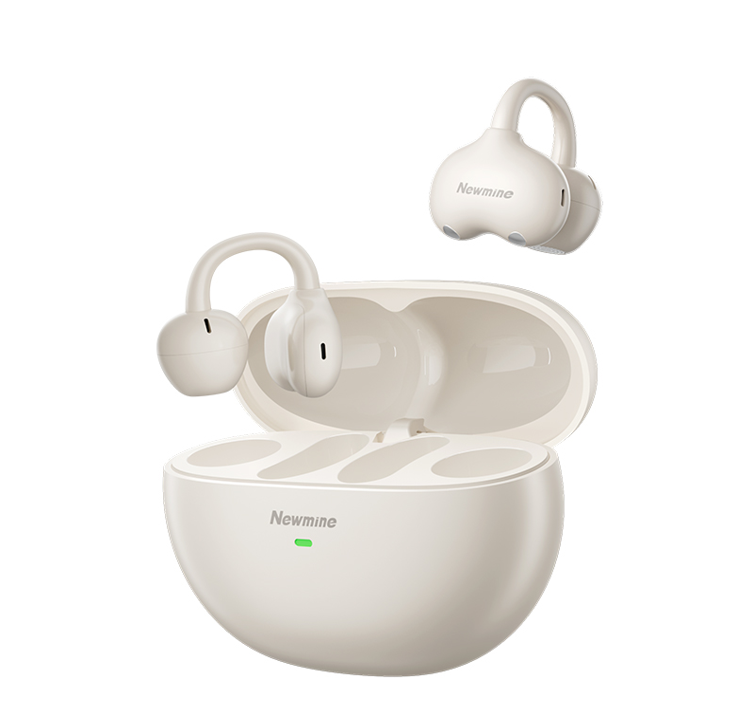 纽曼（Newmine）S6 夹耳式OWS蓝牙同声翻译耳机 白色