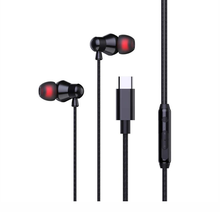 纽曼（Newmine）TP08 Type-C有线耳机 黑色