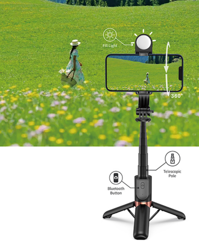 WiWU 迷你自拍杆Wi-SE011