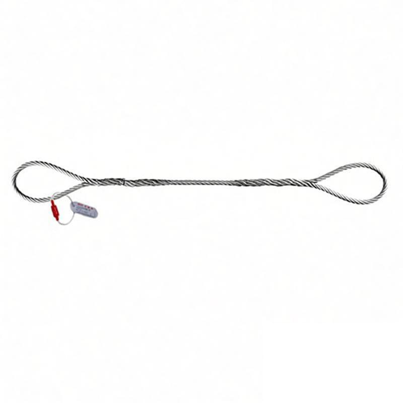 PPU/品尔优 双环插编钢芯光面有油钢丝绳索具 UAW06-33M-0.29t